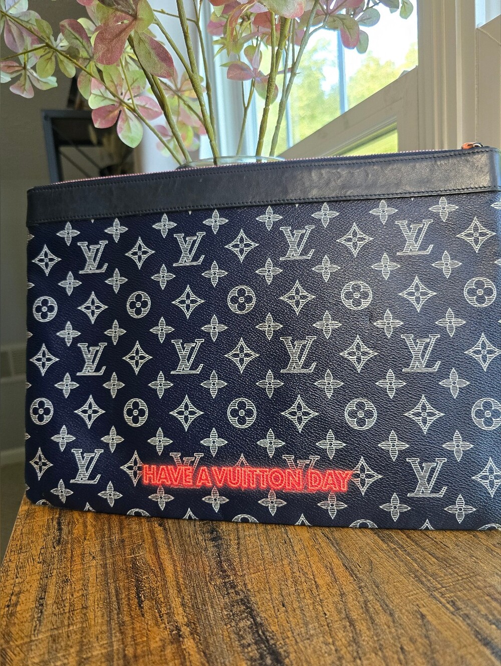 Louis Vuitton Monogram Ink Upside Down Apollo GM Pochette - Picture 2 of 12